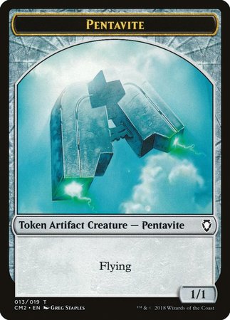 Pentavite Token [Commander Anthology Volume II Tokens] | Exor Games New Glasgow