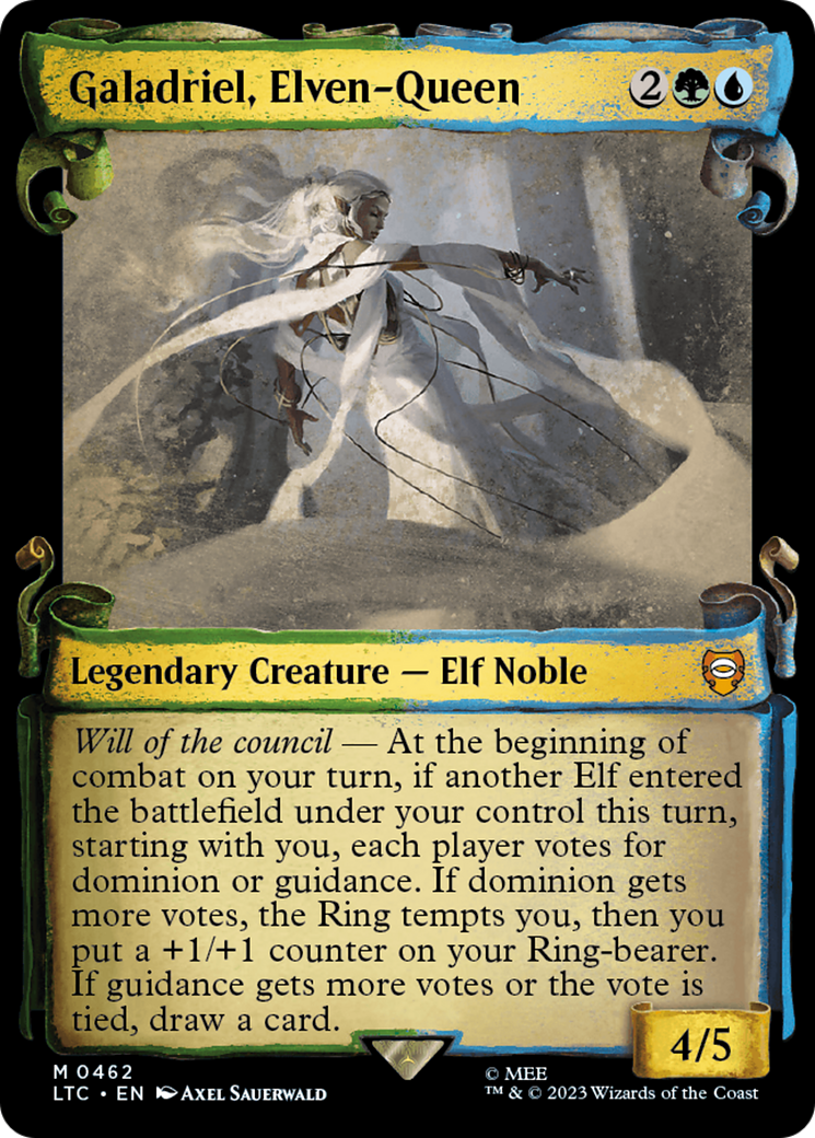 Galadriel, Elven-Queen [The Lord of the Rings: Tales of Middle-Earth Commander Showcase Scrolls] | Exor Games New Glasgow