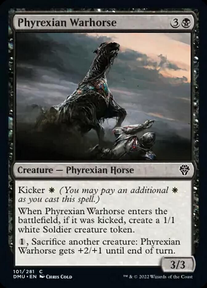 Phyrexian Warhorse [Dominaria United] | Exor Games New Glasgow