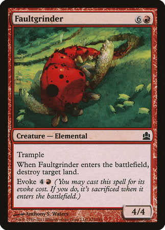 Faultgrinder [Commander 2011] | Exor Games New Glasgow