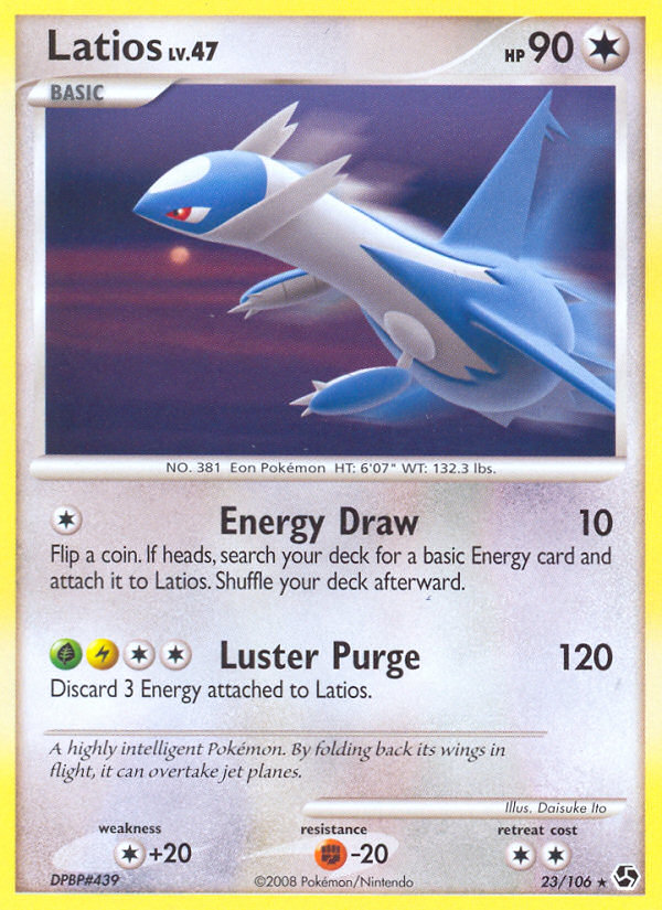 Latios (23/106) [Diamond & Pearl: Great Encounters] | Exor Games New Glasgow