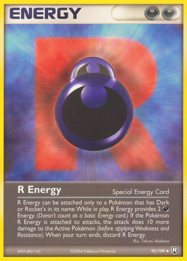 R Energy (95/109) [EX: Team Rocket Returns] | Exor Games New Glasgow