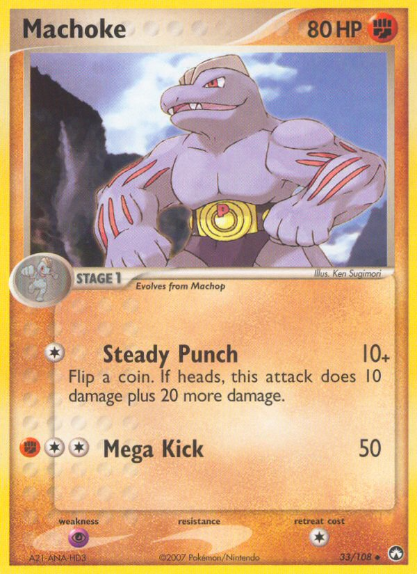 Machoke (33/108) [EX: Power Keepers] | Exor Games New Glasgow