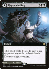 Hagra Mauling // Hagra Broodpit (Extended Art) [Zendikar Rising] | Exor Games New Glasgow