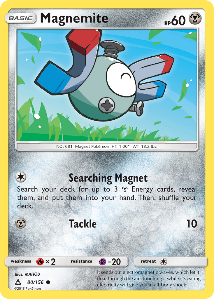 Magnemite (80/156) [Sun & Moon: Ultra Prism] | Exor Games New Glasgow