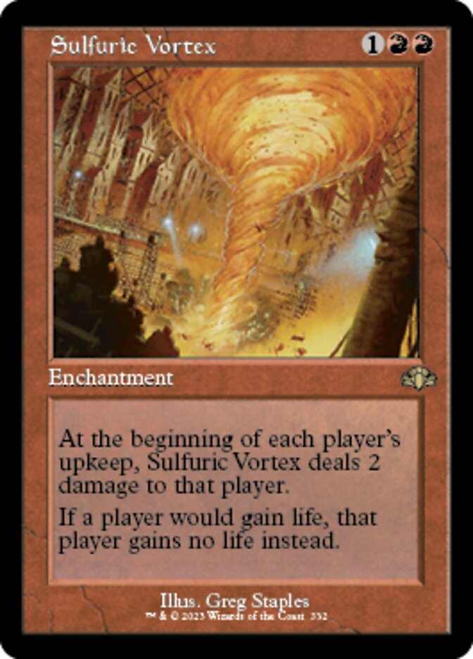 Sulfuric Vortex (Retro) [Dominaria Remastered] | Exor Games New Glasgow