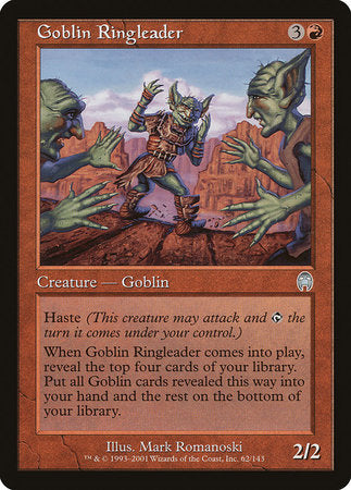 Goblin Ringleader [Apocalypse] | Exor Games New Glasgow