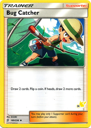 Bug Catcher (189/236) (Pikachu Stamp #51) [Battle Academy 2020] | Exor Games New Glasgow