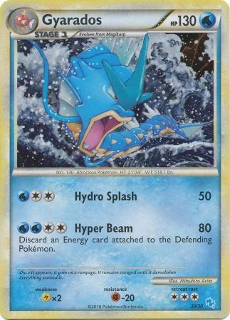 Gyarados (30/30) [HeartGold & SoulSilver: Trainer Kit - Gyarados] | Exor Games New Glasgow