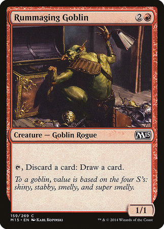 Rummaging Goblin [Magic 2015] | Exor Games New Glasgow