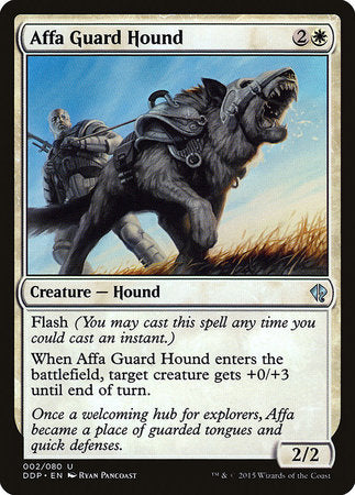 Affa Guard Hound [Duel Decks: Zendikar vs. Eldrazi] | Exor Games New Glasgow