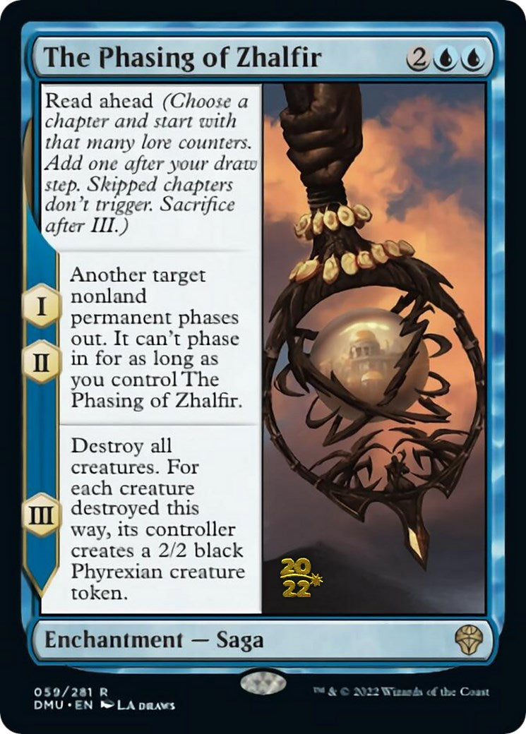 The Phasing of Zhalfir [Dominaria United Prerelease Promos] | Exor Games New Glasgow