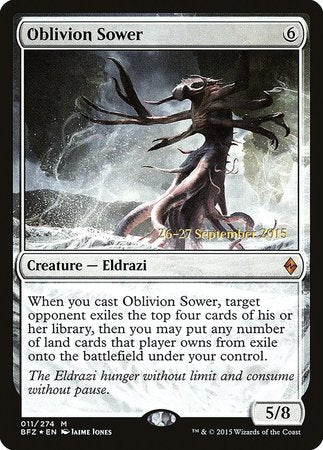 Oblivion Sower [Battle for Zendikar Promos] | Exor Games New Glasgow