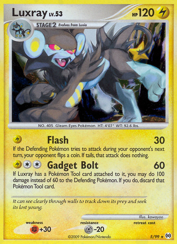 Luxray (5/99) [Platinum: Arceus] | Exor Games New Glasgow