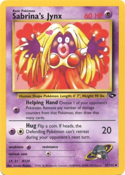 Sabrina's Jynx (57/132) [Gym Challenge Unlimited] | Exor Games New Glasgow