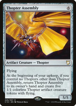 Thopter Assembly [Commander 2018] | Exor Games New Glasgow