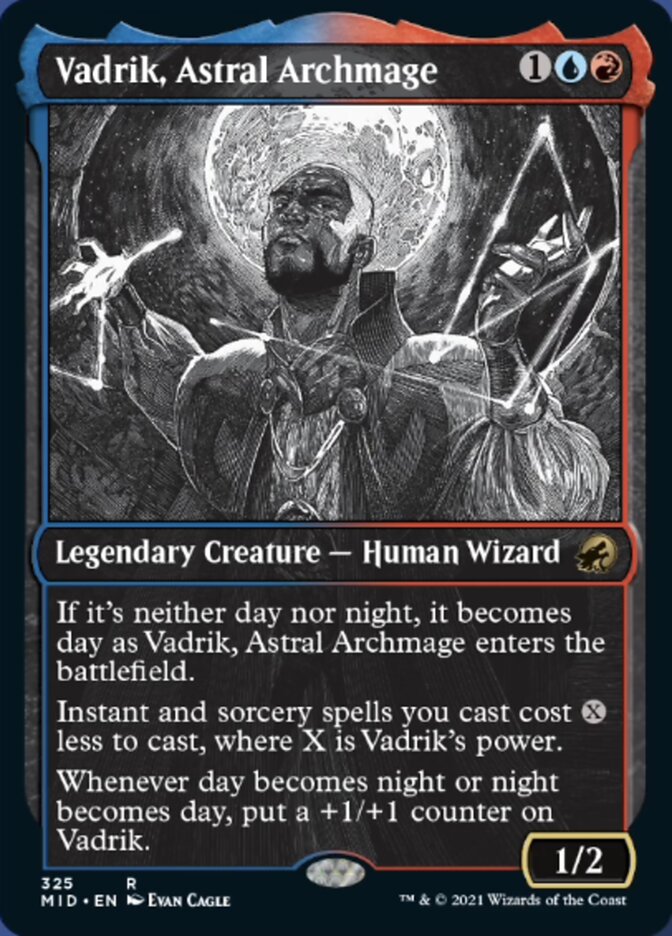 Vadrik, Astral Archmage (Showcase Eternal Night) [Innistrad: Midnight Hunt] | Exor Games New Glasgow