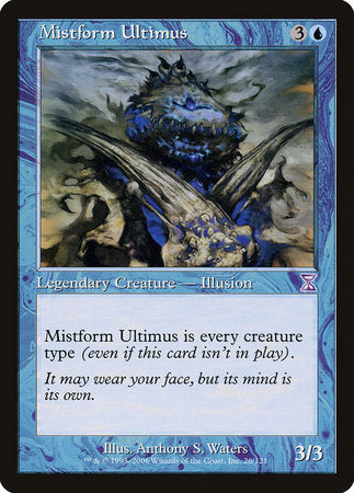 Mistform Ultimus [Time Spiral Timeshifted] | Exor Games New Glasgow