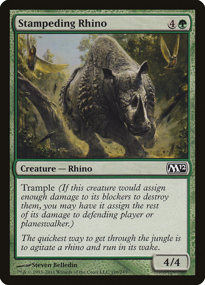 Stampeding Rhino [Magic 2012] | Exor Games New Glasgow