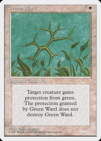 Green Ward [Fourth Edition] | Exor Games New Glasgow