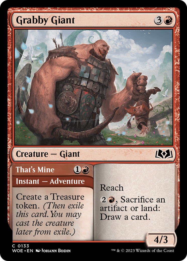 Grabby Giant // That's Mine [Wilds of Eldraine] | Exor Games New Glasgow