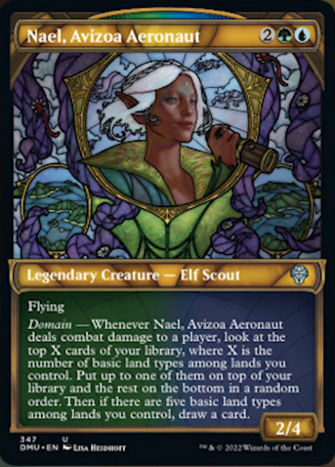 Nael, Avizoa Aeronaut (Showcase Textured) [Dominaria United] | Exor Games New Glasgow