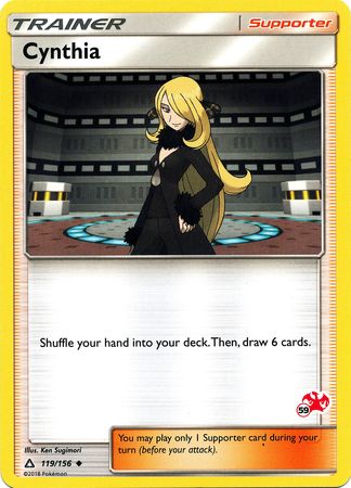 Cynthia (119/156) (Charizard Stamp #59) [Battle Academy 2020] | Exor Games New Glasgow