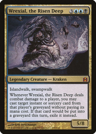 Wrexial, the Risen Deep [Commander 2011] | Exor Games New Glasgow