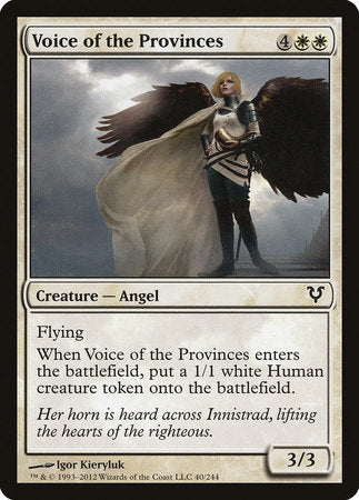 Voice of the Provinces [Avacyn Restored] | Exor Games New Glasgow
