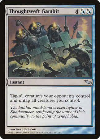 Thoughtweft Gambit [Shadowmoor] | Exor Games New Glasgow