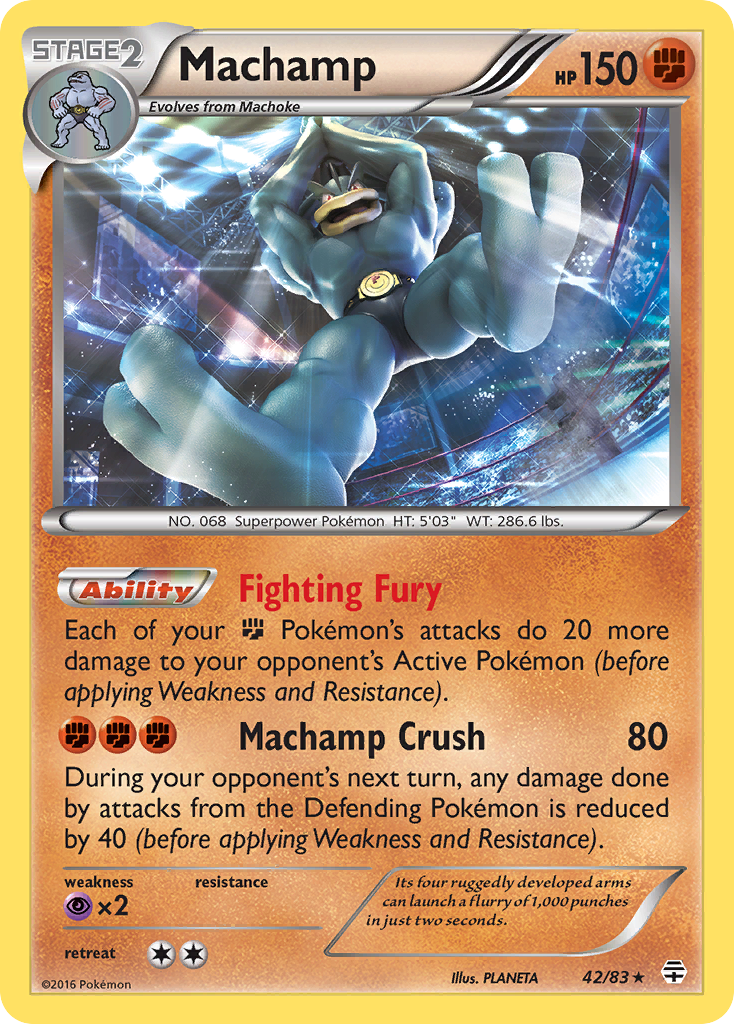 Machamp (42/83) [XY: Generations] | Exor Games New Glasgow