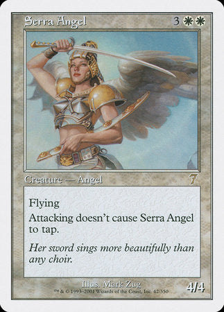 Serra Angel [Seventh Edition] | Exor Games New Glasgow