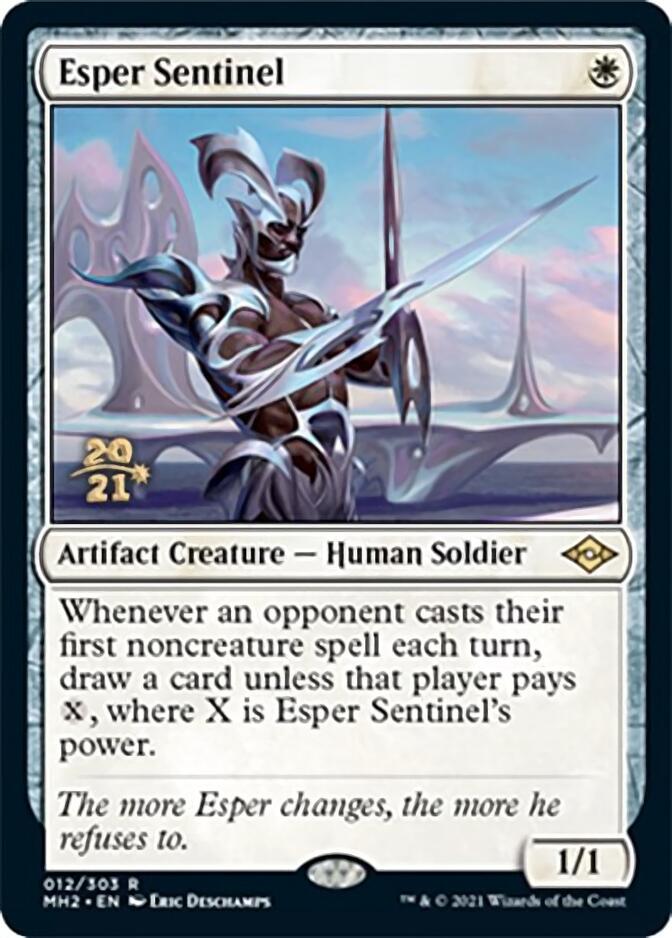 Esper Sentinel [Modern Horizons 2 Prerelease Promos] | Exor Games New Glasgow