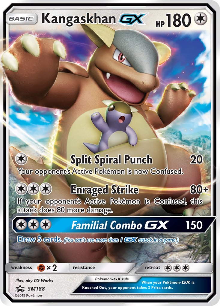 Kangaskhan GX (SM188) [Sun & Moon: Black Star Promos] | Exor Games New Glasgow