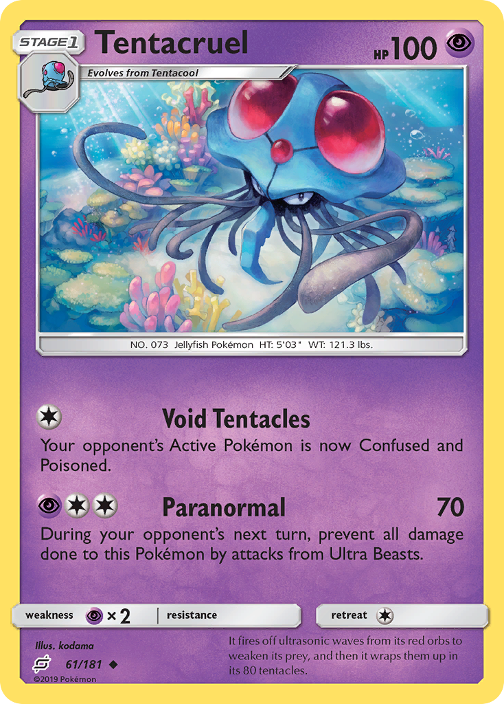 Tentacruel (61/181) [Sun & Moon: Team Up] | Exor Games New Glasgow