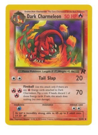 Dark Charmeleon (32/82) (W Stamped Promo) [Team Rocket Unlimited] | Exor Games New Glasgow