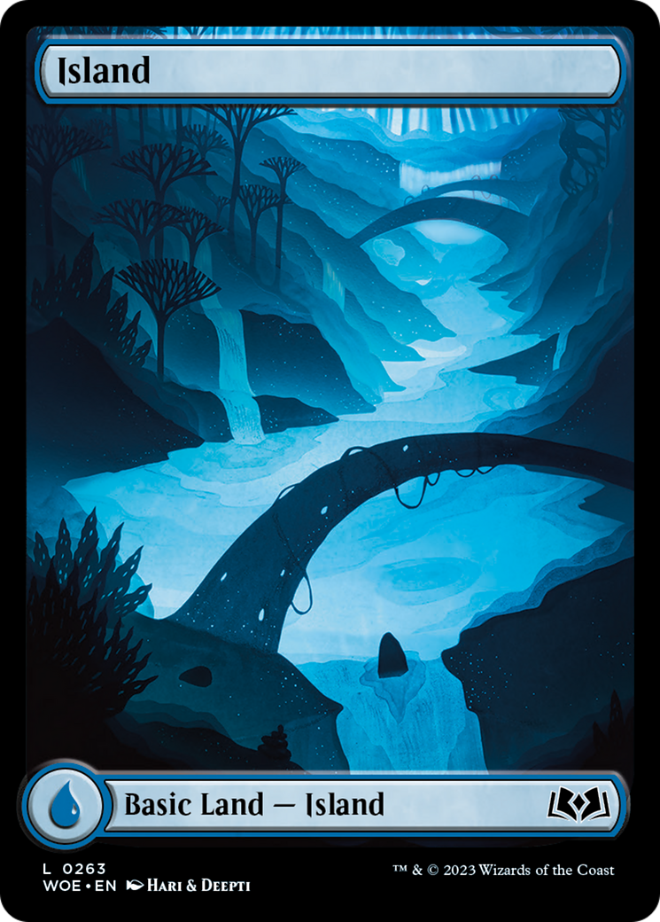 Island (263) (Full-Art) [Wilds of Eldraine] | Exor Games New Glasgow