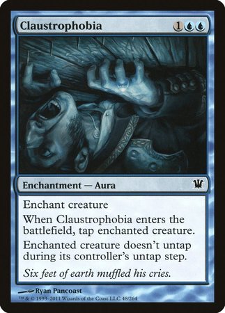 Claustrophobia [Innistrad] | Exor Games New Glasgow