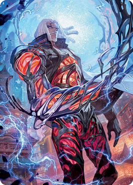 Tezzeret, Betrayer of Flesh Art Card [Kamigawa: Neon Dynasty Art Series] | Exor Games New Glasgow