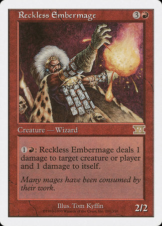 Reckless Embermage [Classic Sixth Edition] | Exor Games New Glasgow