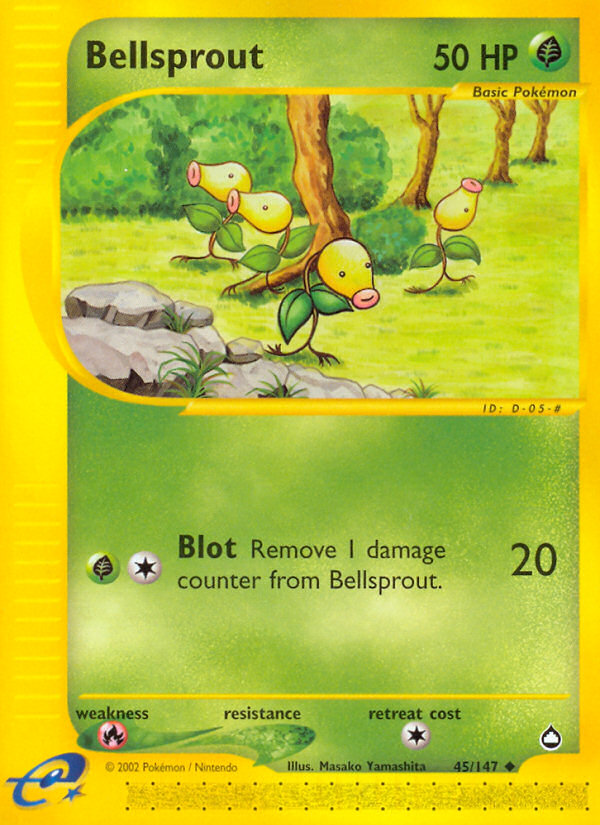 Bellsprout (45/147) [Aquapolis] | Exor Games New Glasgow