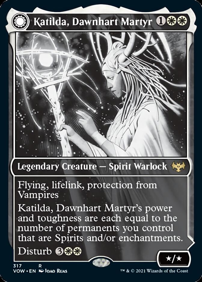 Katilda, Dawnhart Martyr // Katilda's Rising Dawn (Showcase Eternal Night) [Innistrad: Crimson Vow] | Exor Games New Glasgow