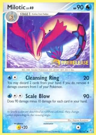 Milotic (70/147) (Prerelease Promo) [Nintendo: Black Star Promos] | Exor Games New Glasgow