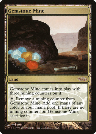 Gemstone Mine [Judge Gift Cards 2005] | Exor Games New Glasgow
