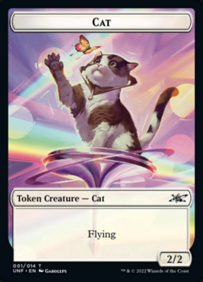 Cat Token [Unfinity Tokens] | Exor Games New Glasgow