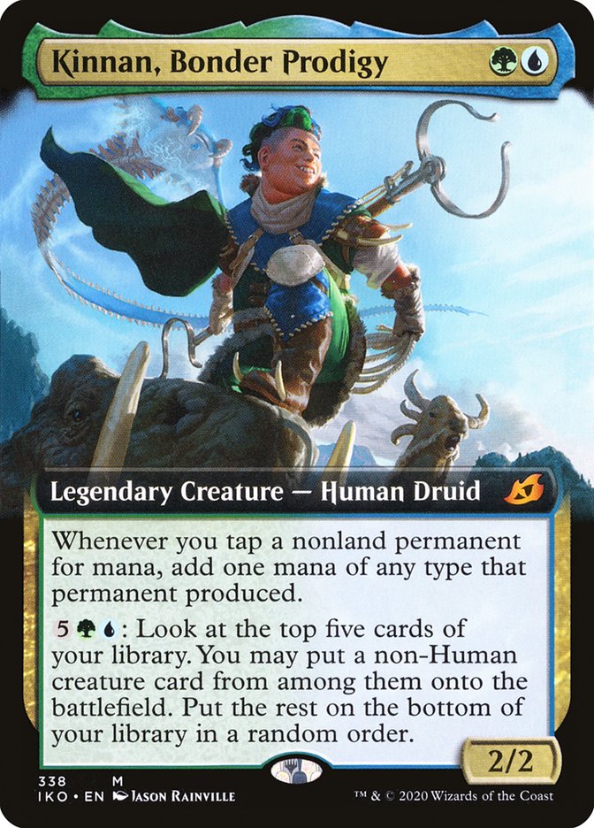 Kinnan, Bonder Prodigy (Extended Art) [Ikoria: Lair of Behemoths] | Exor Games New Glasgow