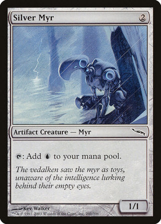 Silver Myr [Mirrodin] | Exor Games New Glasgow