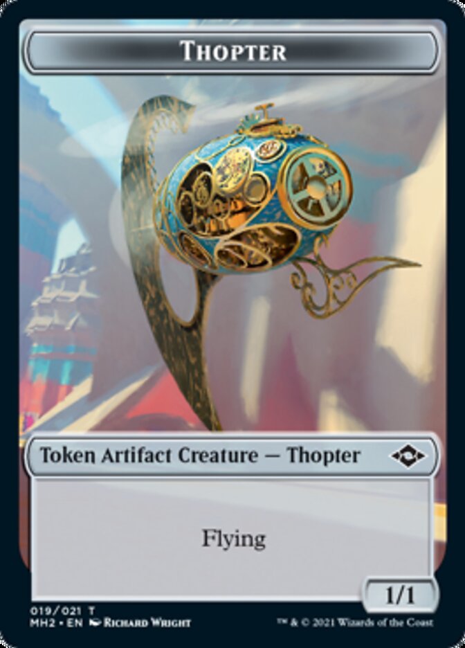 Thopter Token [Modern Horizons 2 Tokens] | Exor Games New Glasgow