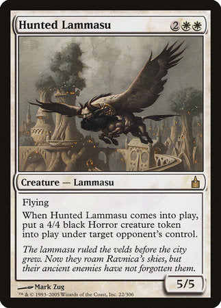 Hunted Lammasu [Ravnica: City of Guilds] | Exor Games New Glasgow