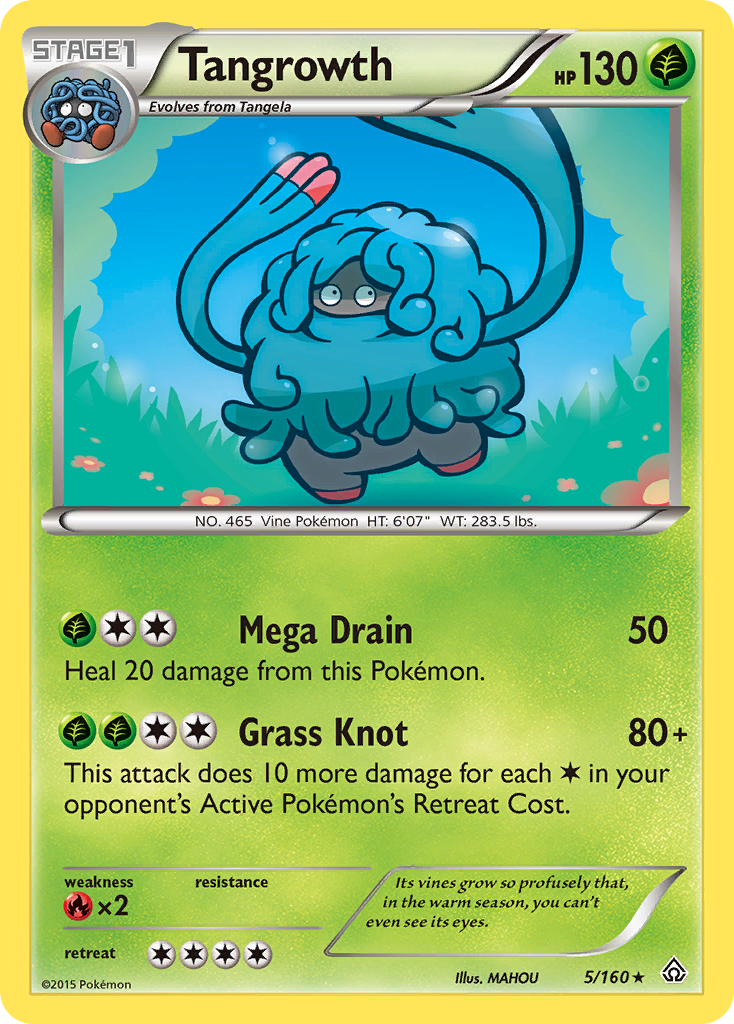 Tangrowth (5/160) [XY: Primal Clash] | Exor Games New Glasgow